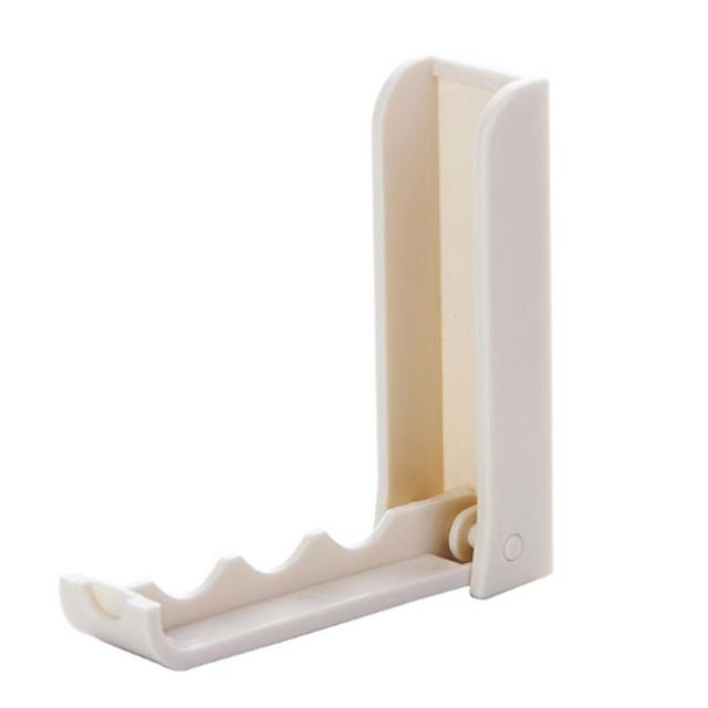 Foldable Hanging Hook Plastic Door Hanger Self Adhesive Wall Hanger Hat Racks Key Hanger Wall Organizer Home Decor