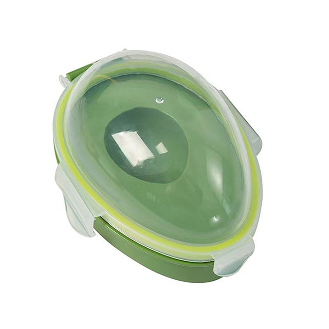 Kitchen Food Storage Box Avocado Space Saving Container Vegetable Organizer Reusable Plastic Fruit Containers Vegetable Crisper