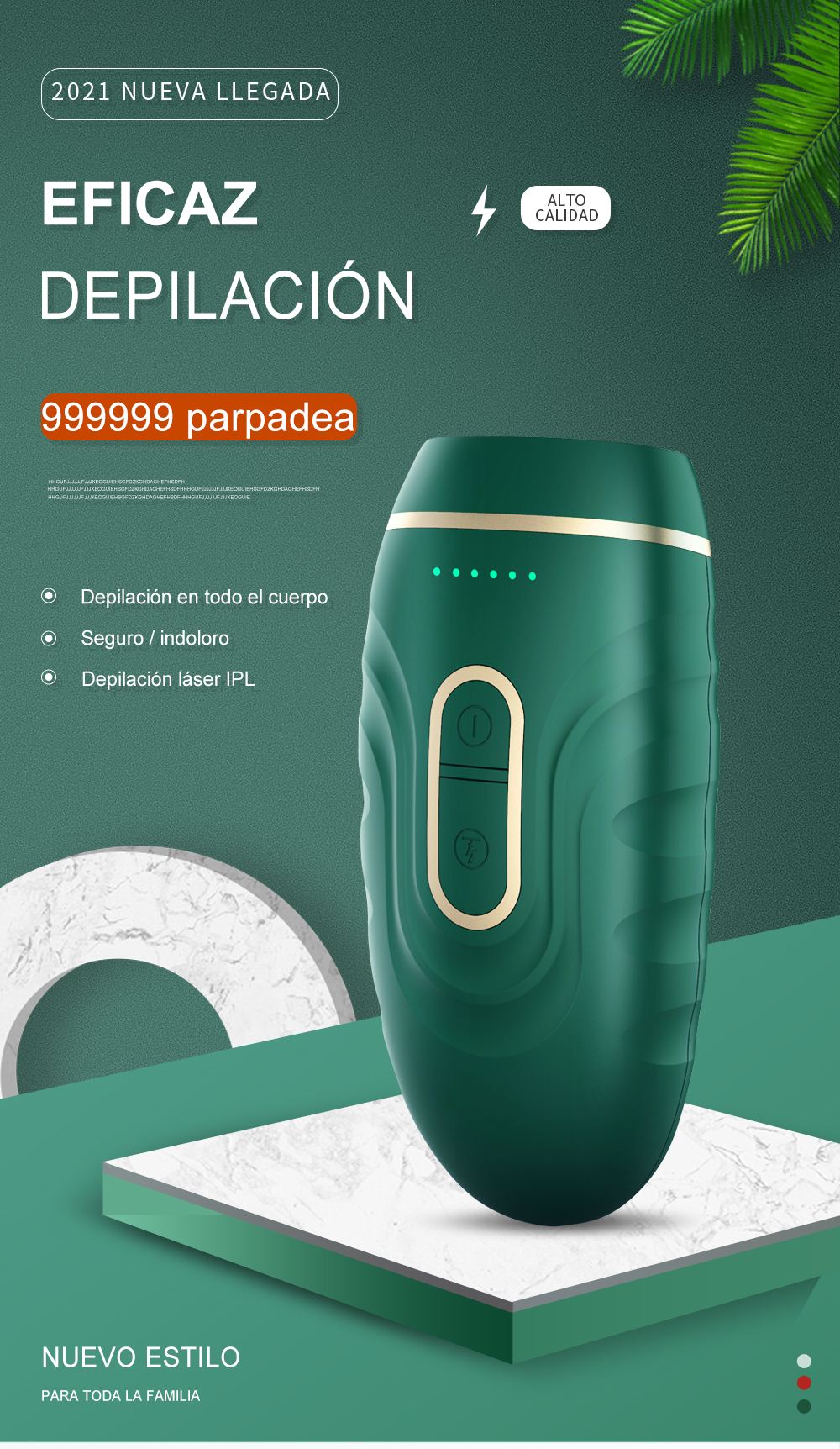 990000 Flash Painless IPL Epilator Laser Women Permanent Electric Hair Removal Machine