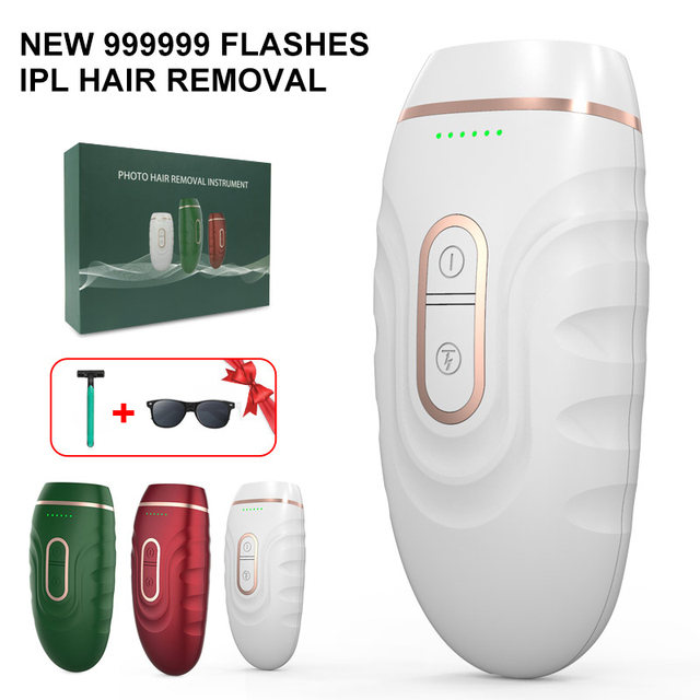 990000 Flash Painless IPL Epilator Laser Women Permanent Electric Hair Removal Machine