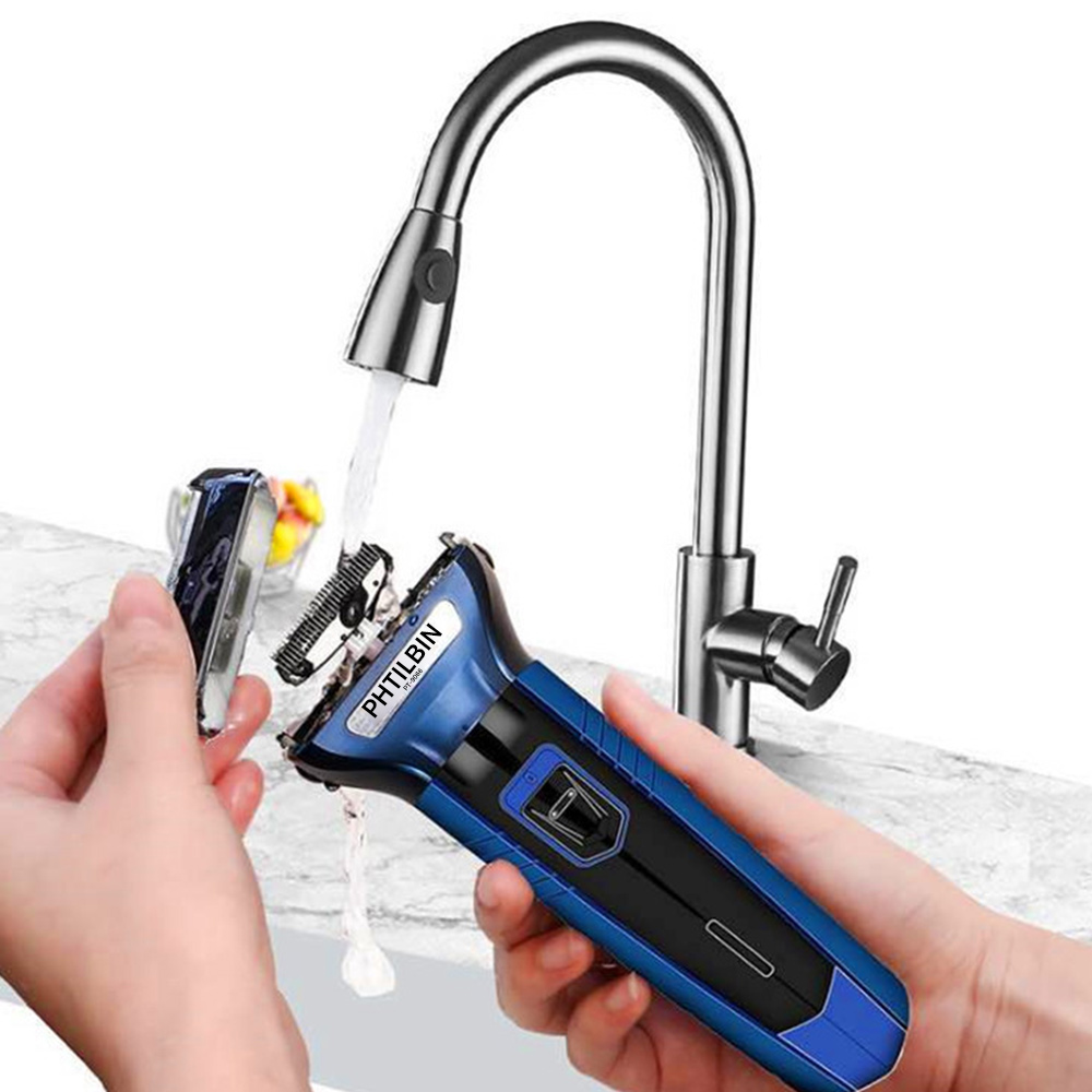 3 IN 1 Electric Shaver For Men Beard Trimmer USB Rechargeable Hair removal Professional