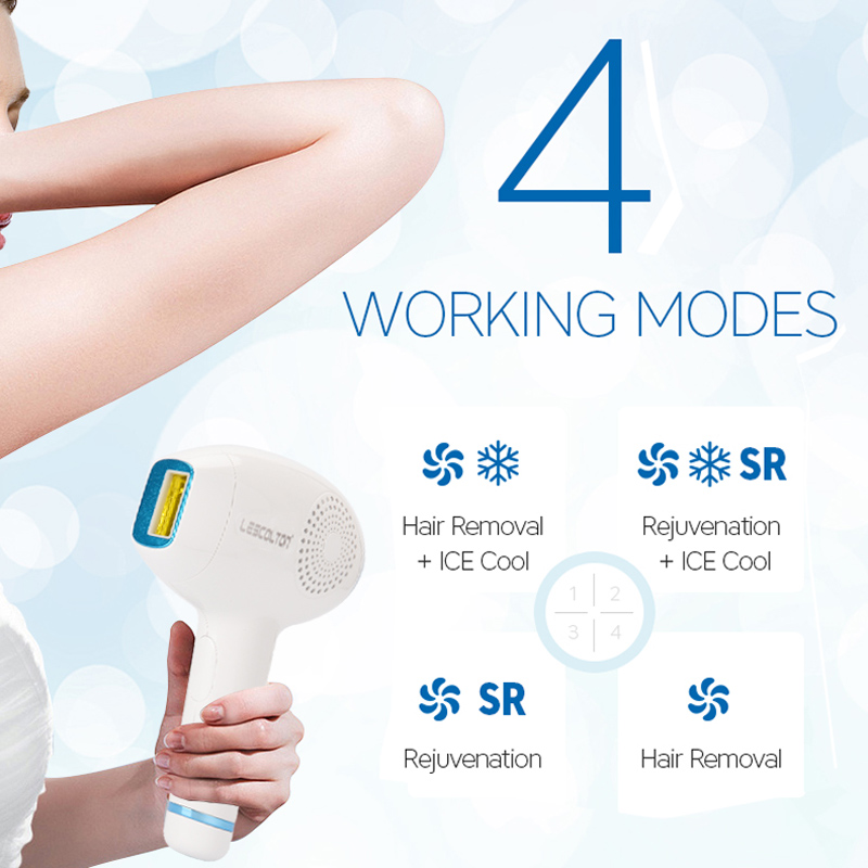 IPL Hair Removal Laser Epilator 3in1 Permanent Removal for Men Women Electric