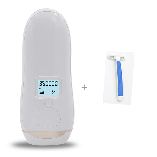 IPL Laser Hair Removal 350000 Flashes LCD Display Epilator Permanent Bikini Trimmer