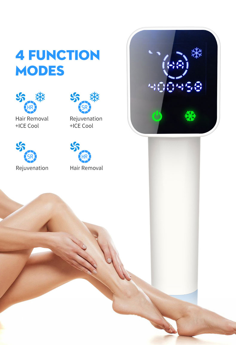 4in1 IPL Hair Removal  Epilator Permanent Bikini Trimmer Electric depilador a laser