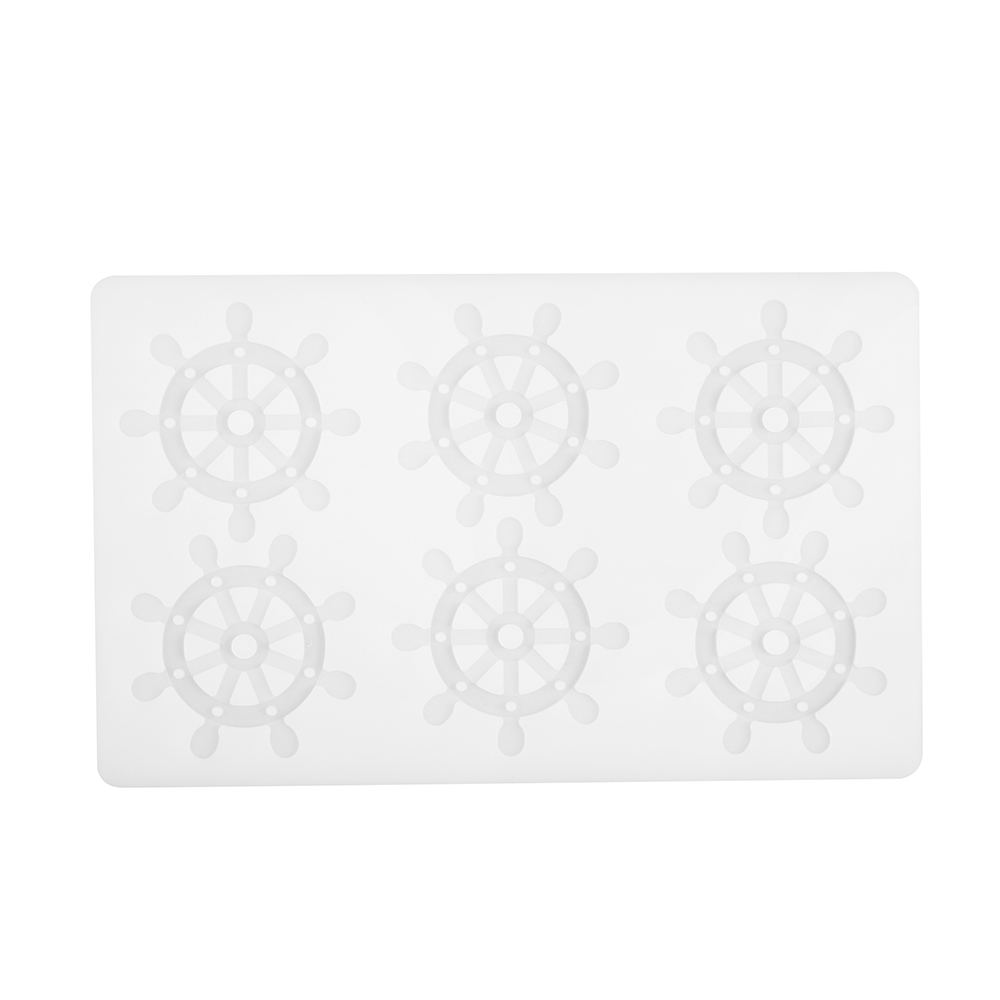 Diy Silicone Chocolate Decorative Mold 6 Rudder Fondant Candy Mould Cake Decorating Making Home Kitchen Handmade Baking Tools