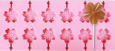Biscuit Molds Kitchen Baking Gadget  Candy Ice Cookie Mould Silicone Food Grade Chocolate Lollipop Molds without rod