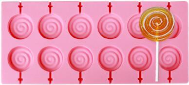 Biscuit Molds Kitchen Baking Gadget  Candy Ice Cookie Mould Silicone Food Grade Chocolate Lollipop Molds without rod