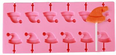 Biscuit Molds Kitchen Baking Gadget  Candy Ice Cookie Mould Silicone Food Grade Chocolate Lollipop Molds without rod