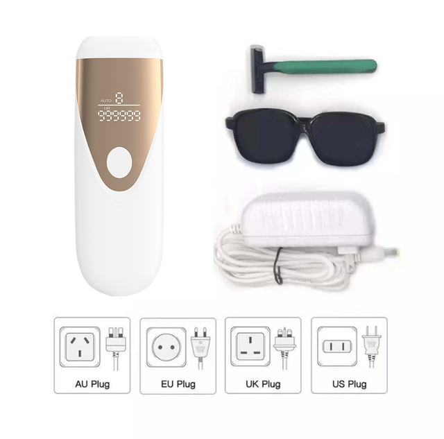 990,000 Flash IPL Mini Laser Hair Removal Instrument Painless Hair Removal