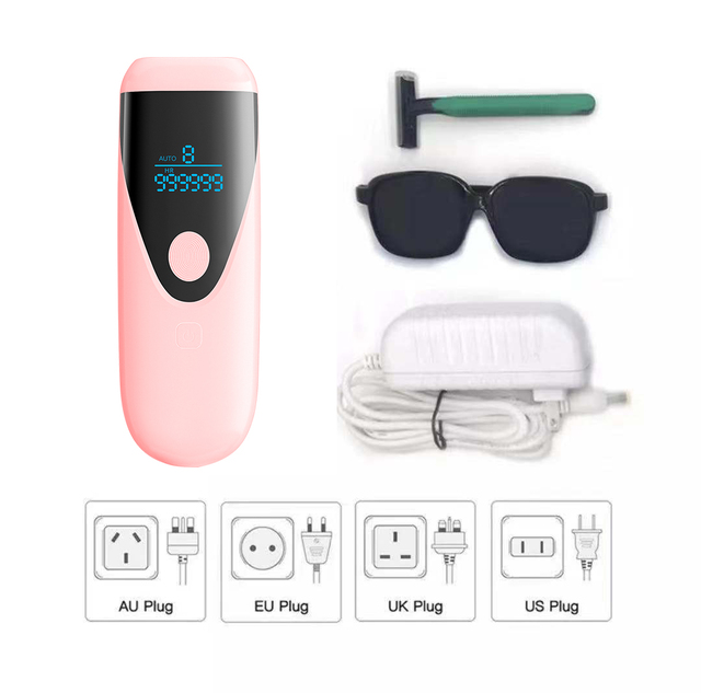 990,000 Flash IPL Mini Laser Hair Removal Instrument Painless Hair Removal