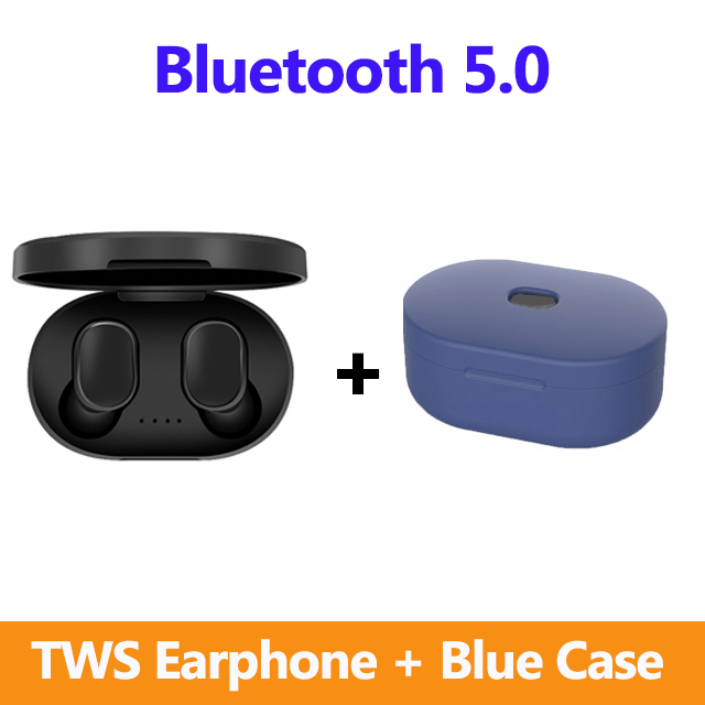 Mini TWS Bluetooth 5.0 Earphone For Xiaomi Redmi Airdots Wireless Earbuds Headset Noise Cancelling Mic for iPhone Huawei Samsung