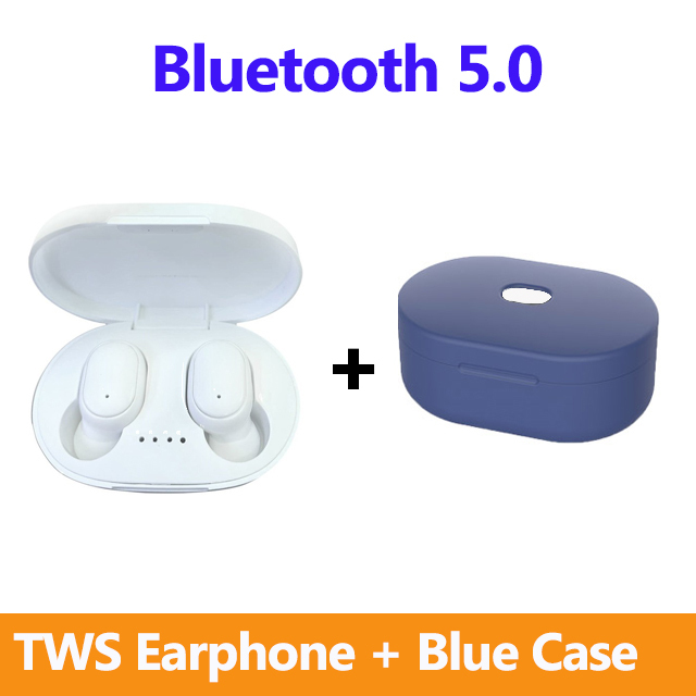 Mini TWS Bluetooth 5.0 Earphone For Xiaomi Redmi Airdots Wireless Earbuds Headset Noise Cancelling Mic for iPhone Huawei Samsung