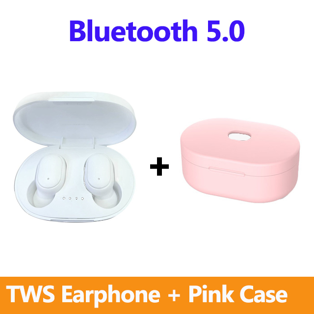 Mini TWS Bluetooth 5.0 Earphone For Xiaomi Redmi Airdots Wireless Earbuds Headset Noise Cancelling Mic for iPhone Huawei Samsung