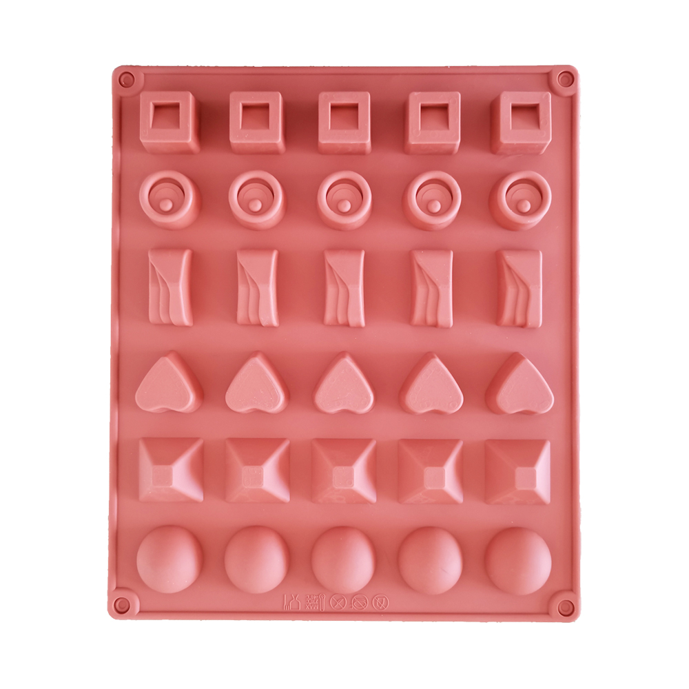 New 30 Cavity Multi Style Silicone Cake Mold Cookies 3D DIY Handmade Kitchen Reuse Baking Tools Decorating Mousse Making Mould