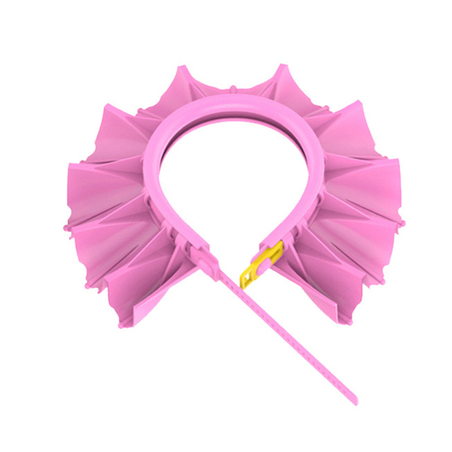 Baby Shower Caps Adjust Earmuffs Shampoo Hat Bath Shower Bathroom  Products