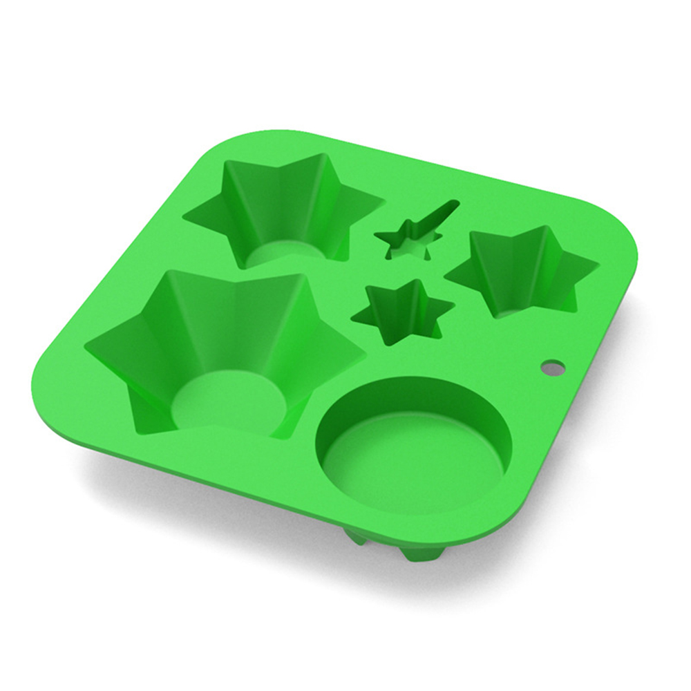 New Silicone Chocolate Cake Biscuit Mold Mousse Mould 3D DIY Christmas Tree Handmade Tree Kitchen Baking Tools Accessories