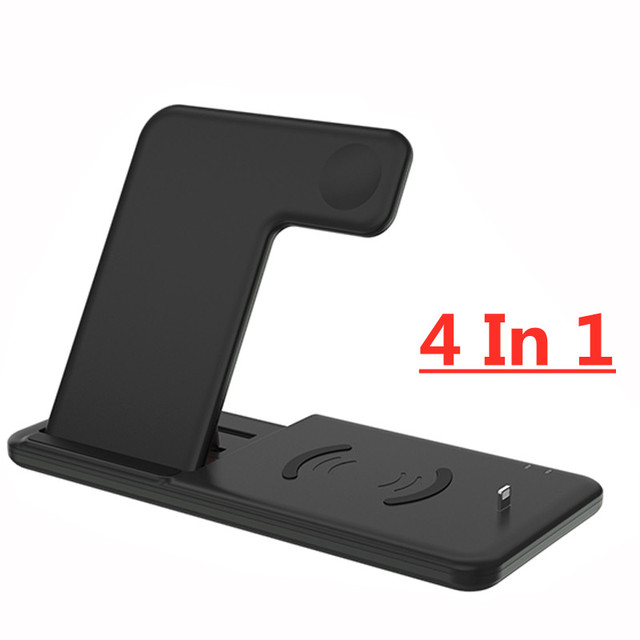30W 4 in 1 Wireless Charger Induction Charging Stand Pad for iPhone 13 12 11 8 X Airpods pro Apple iWatch 6 7 Qi Charge Station