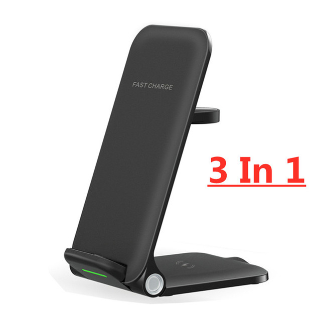 30W 4 in 1 Wireless Charger Induction Charging Stand Pad for iPhone 13 12 11 8 X Airpods pro Apple iWatch 6 7 Qi Charge Station