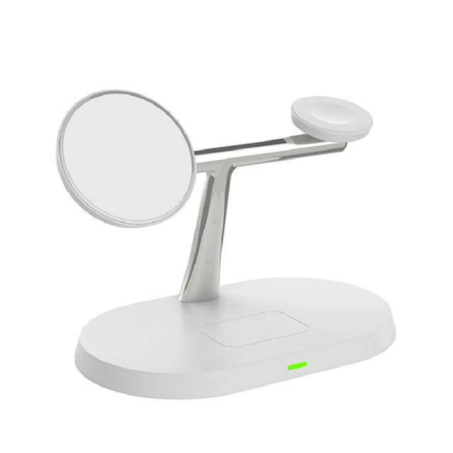 30W 3 in 1 Magnetic Wireless Charger Stand For iPhone 13 12 Pro Max Apple Watch Qi Fast Charging for Airpods iWatch 7 6