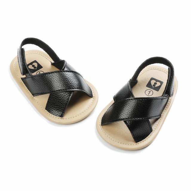 Summer Baby Sandals Shoes for Boys Newborn Dot Bow Princess Baby Girl Shoes Cotton Baby Sandals
