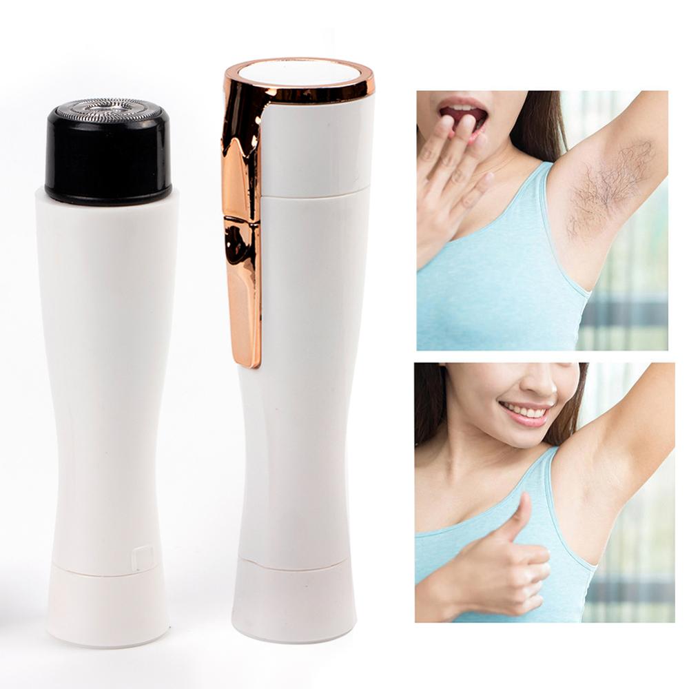 Painless Women Epilator Electric Hair Shaving Device Perfect Removal Lipstick Shape