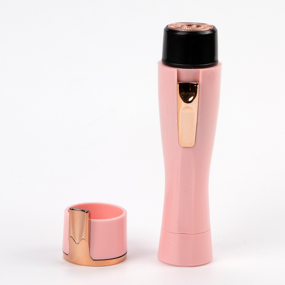 Painless Women Epilator Electric Hair Shaving Device Perfect Removal Lipstick Shape view 5
