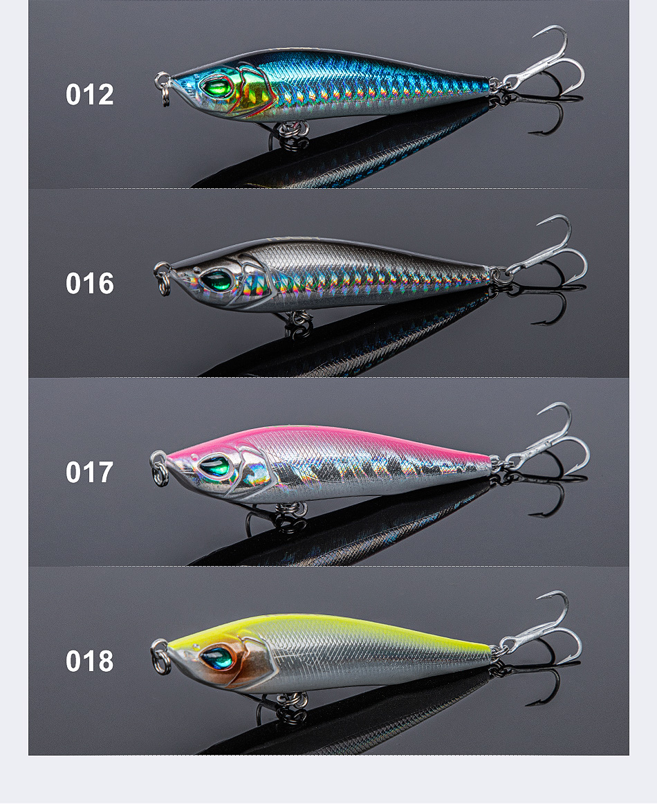 80mm 16g Goods for Fishing Pencil Lure Wobblers Pike and Perch Sinking Fishing Articles NBL9604