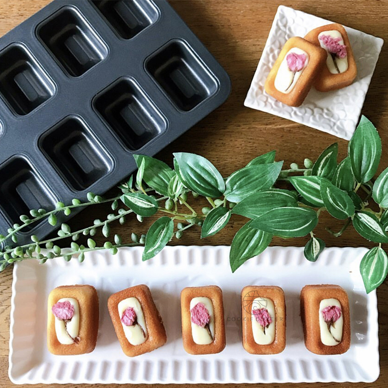 Cake Baking Pan Madeleine Pound Cake Stuffed Cake  Muffin Bakeware Stainless Steel Pastry Dessert Home DIY Baking Mold