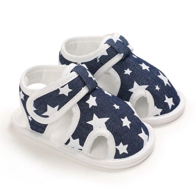Newborn Baby Girls Sandals, Breathable Summer Toddlers Cartoon Printing Color Soft Sole Baby Shoes Outdoor Indoor Prewalker
