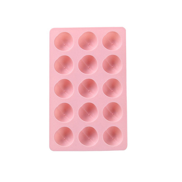 15 Cells Lovely Peach Butt Style Silicone Cake Molds Children's Food Supplement Kitchen Tools Pastry Dessert Chocolate Molds
