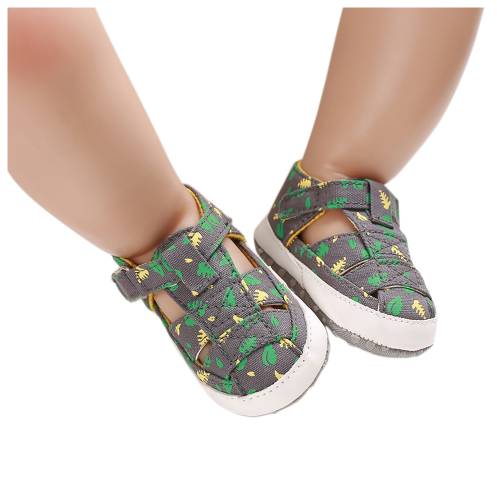 0-18 Months Newborn Baby Fashion Gladiator Sandals Summer Soft Crib Gladiator Shoes First Walker Anti-slip Sandals Roman Shoes