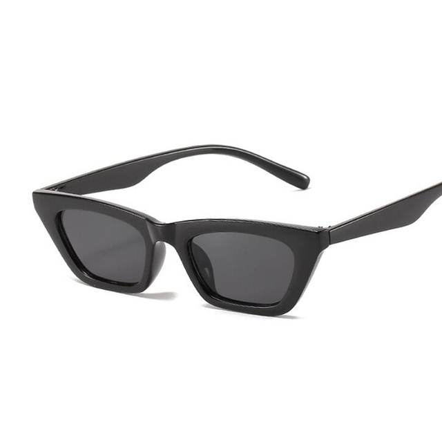 Vintage Small Cat Eye Sunglasses Women Brand Designer Fashion Square Sun Glasses Female Candy Colors Mirror