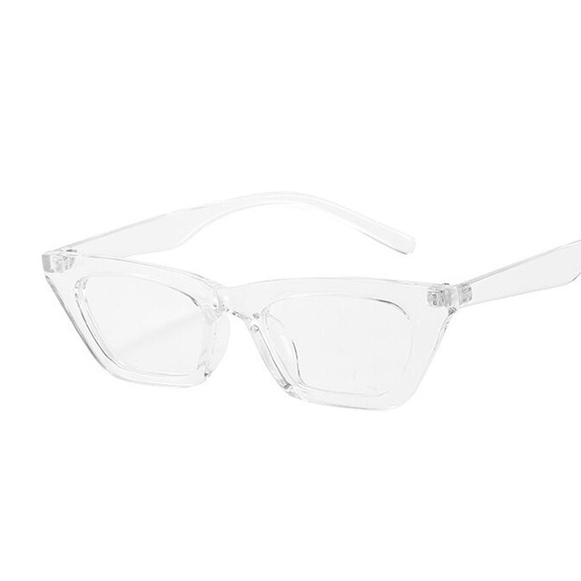 Vintage Small Cat Eye Sunglasses Women Brand Designer Fashion Square Sun Glasses Female Candy Colors Mirror