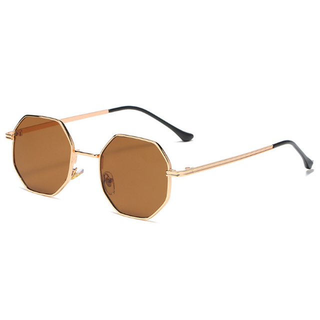 Square Sunglasses Women Brand Designer Vintage Small Frame Sun Glasses Polygon Eyewear Candy Colors Mirror