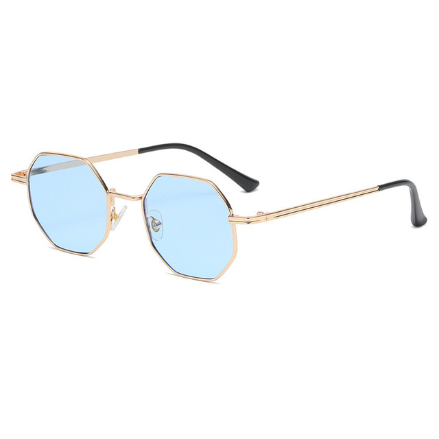 Square Sunglasses Women Brand Designer Vintage Small Frame Sun Glasses Polygon Eyewear Candy Colors Mirror