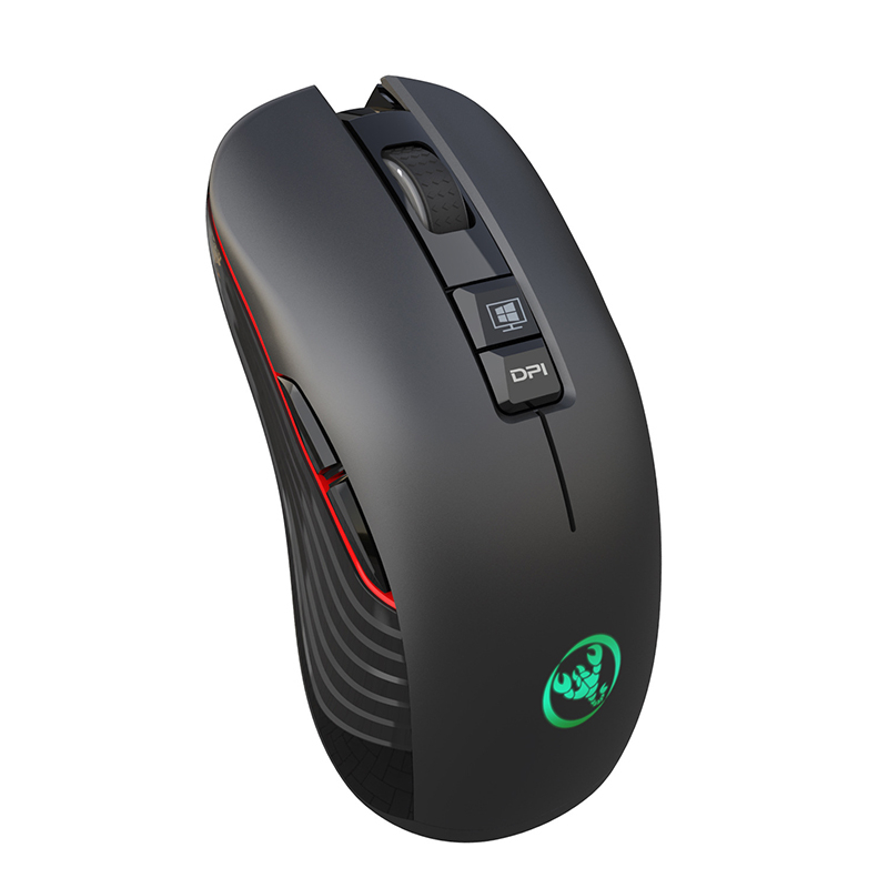 RGB Wired Gaming Mouse 2.4G USB-C Wireless Mouse Rechargeable Mouse Gamer