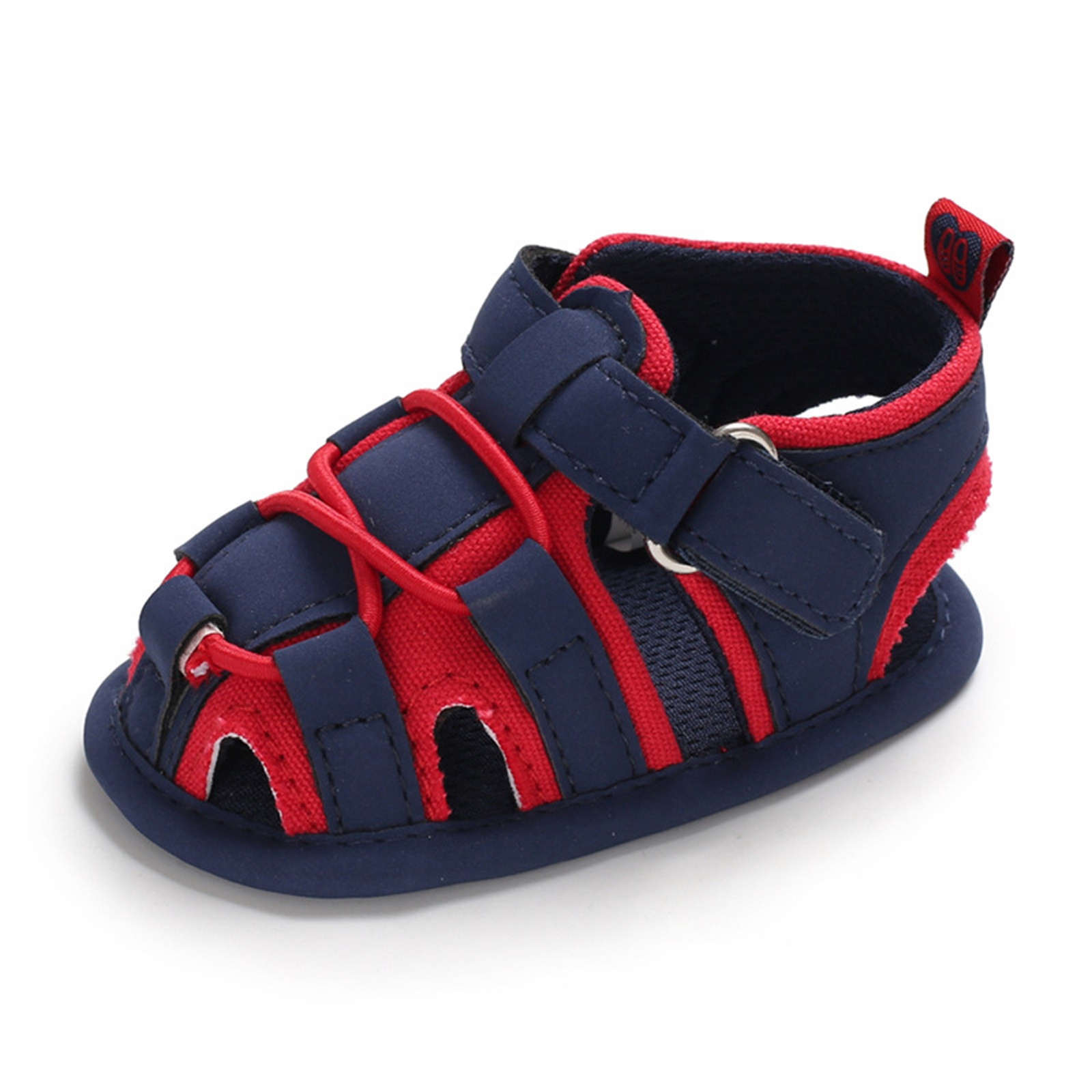 Infant First Walkers Crib Shoes Toddler Baby Summer Multicolor Buckle Strap Anti-Slip Walking Shoes Prewalker Sandals Zapatillas