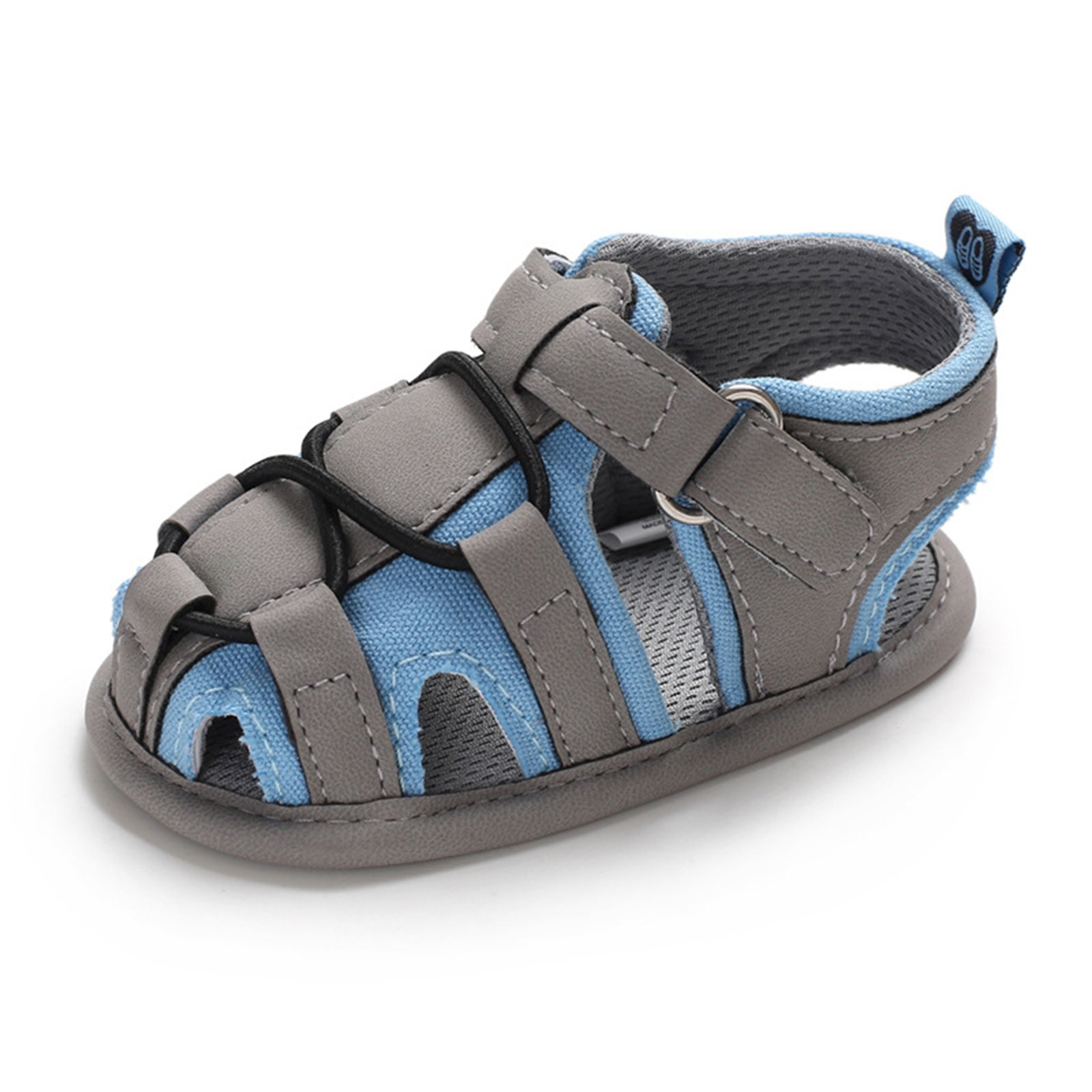 Infant First Walkers Crib Shoes Toddler Baby Summer Multicolor Buckle Strap Anti-Slip Walking Shoes Prewalker Sandals Zapatillas