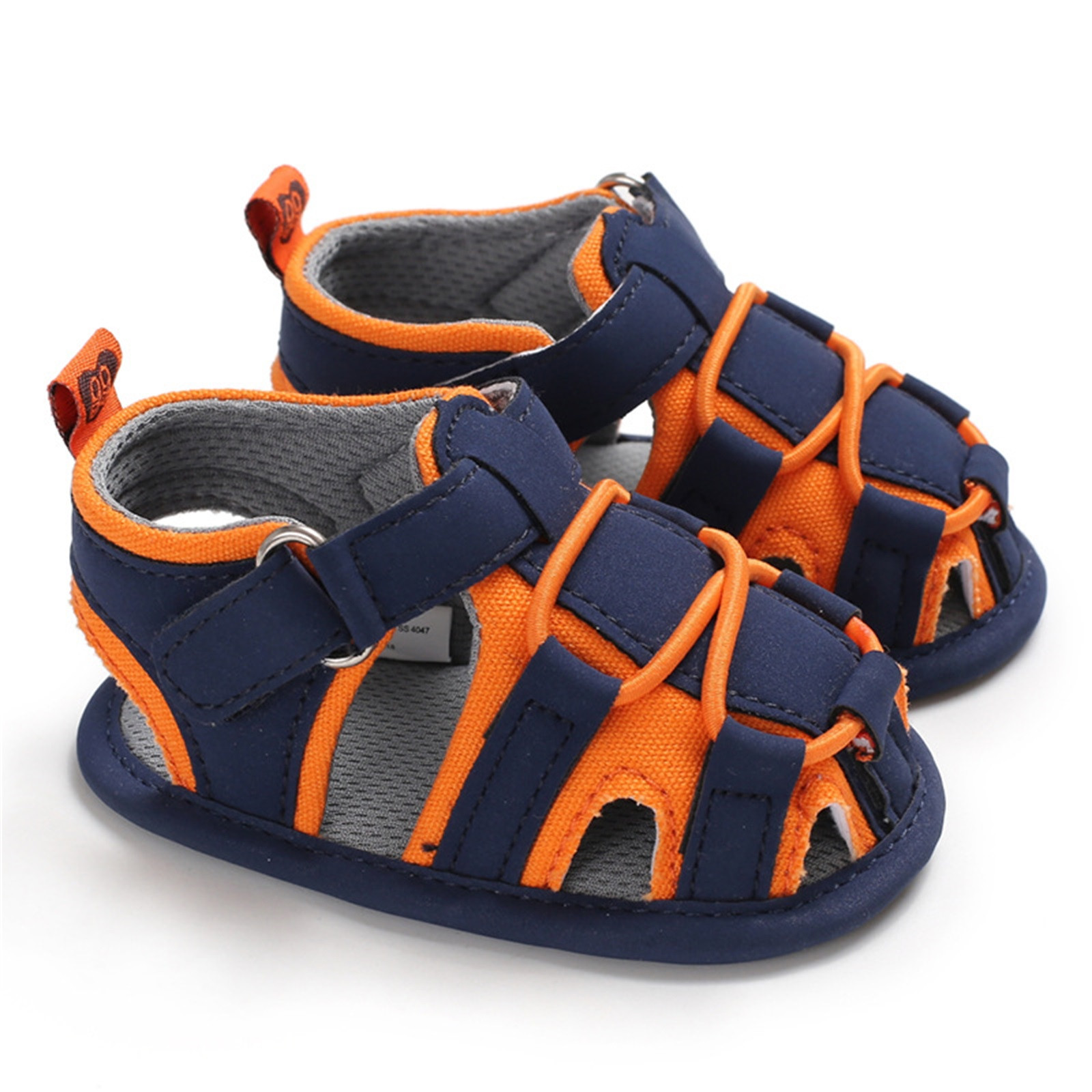 Infant First Walkers Crib Shoes Toddler Baby Summer Multicolor Buckle Strap Anti-Slip Walking Shoes Prewalker Sandals Zapatillas