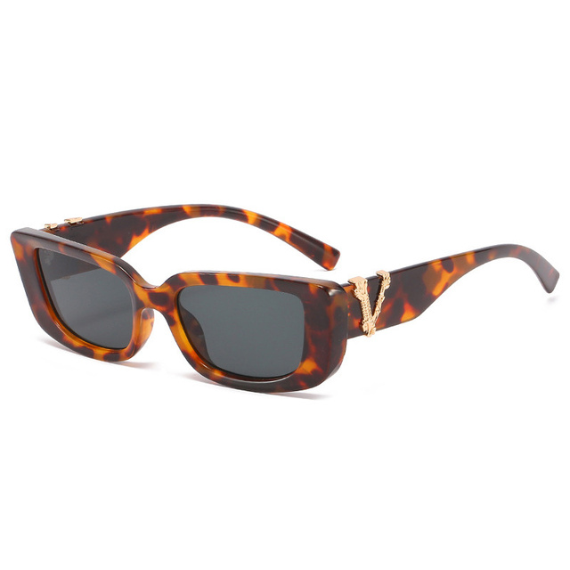 Brand Designer Square Sunglasses Women Candy Colors Retro Sun Glasses Female Small Frame Rectangle Gradient Oculos De Sol