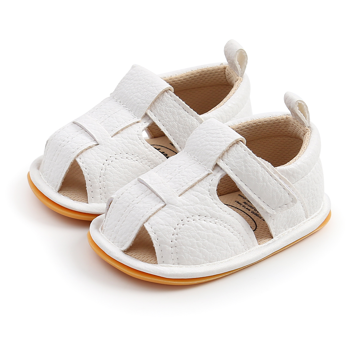 Fashion Summer Newborn Infant Baby Boys Girls PU-Lether Shoes Soft Sole Hollow Sneakers Sandals Shoes Fit For 0-18M