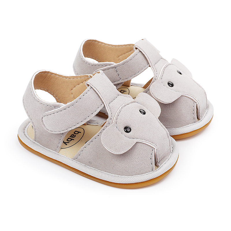 Baby Girls Boys Sandals Cartoon Soft Anti-Slip Rubber Sole Infant Summer Outdoor Shoes Toddler First Walkers 0-18 Months