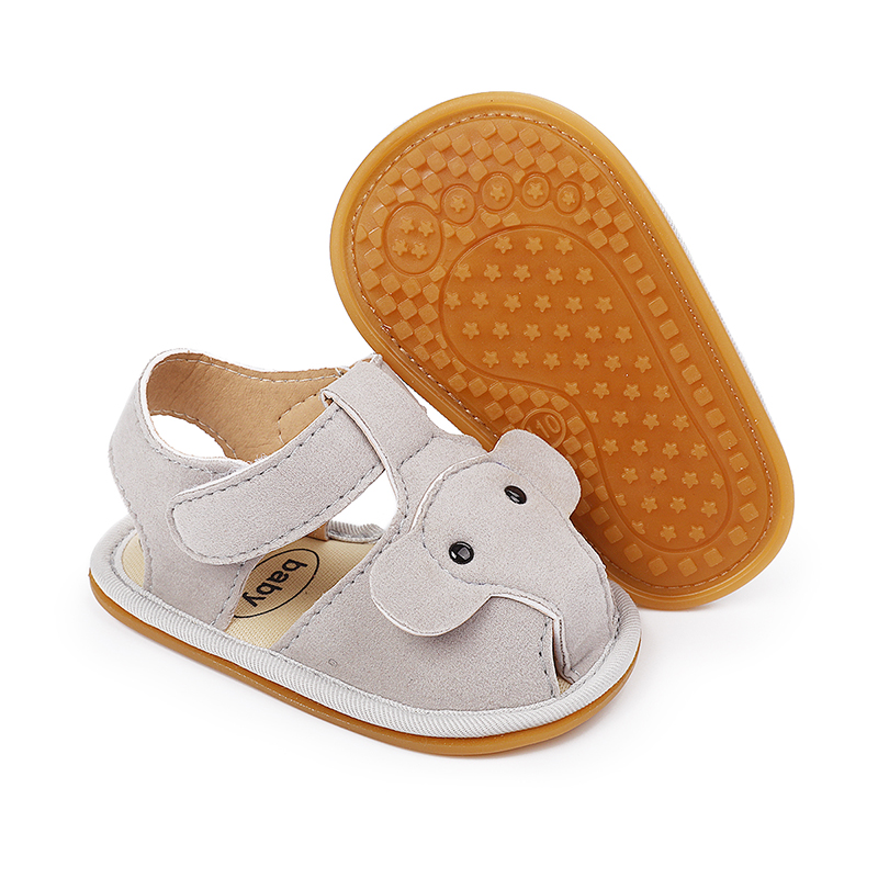 Baby Girls Boys Sandals Cartoon Soft Anti-Slip Rubber Sole Infant Summer Outdoor Shoes Toddler First Walkers 0-18 Months