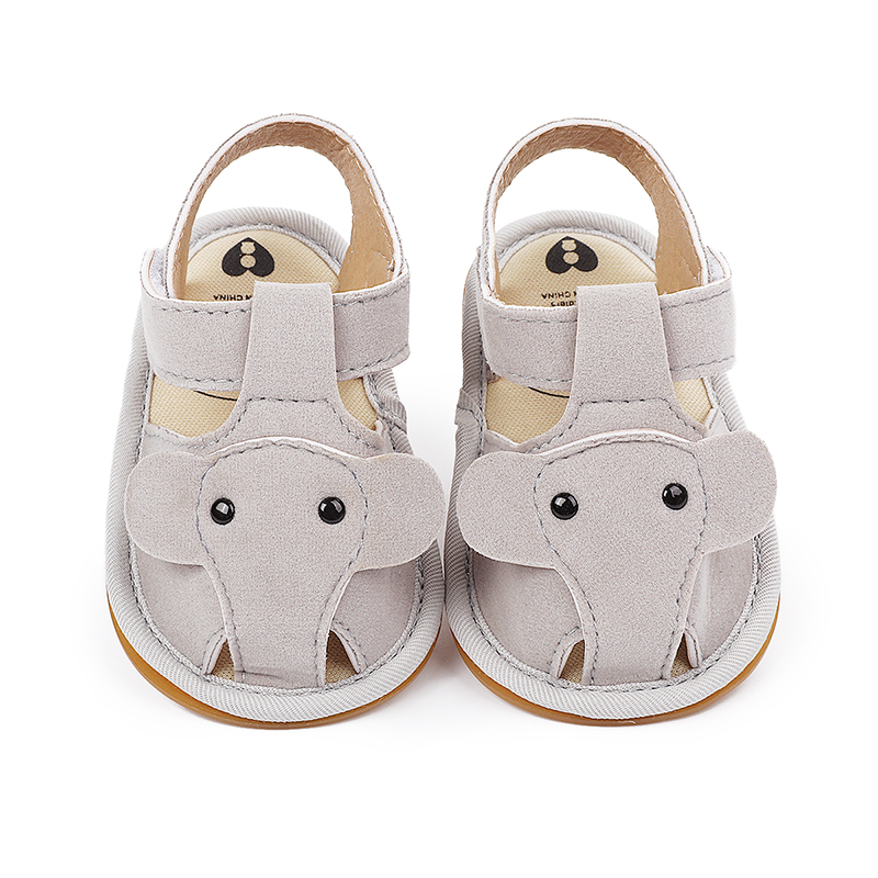Baby Girls Boys Sandals Cartoon Soft Anti-Slip Rubber Sole Infant Summer Outdoor Shoes Toddler First Walkers 0-18 Months