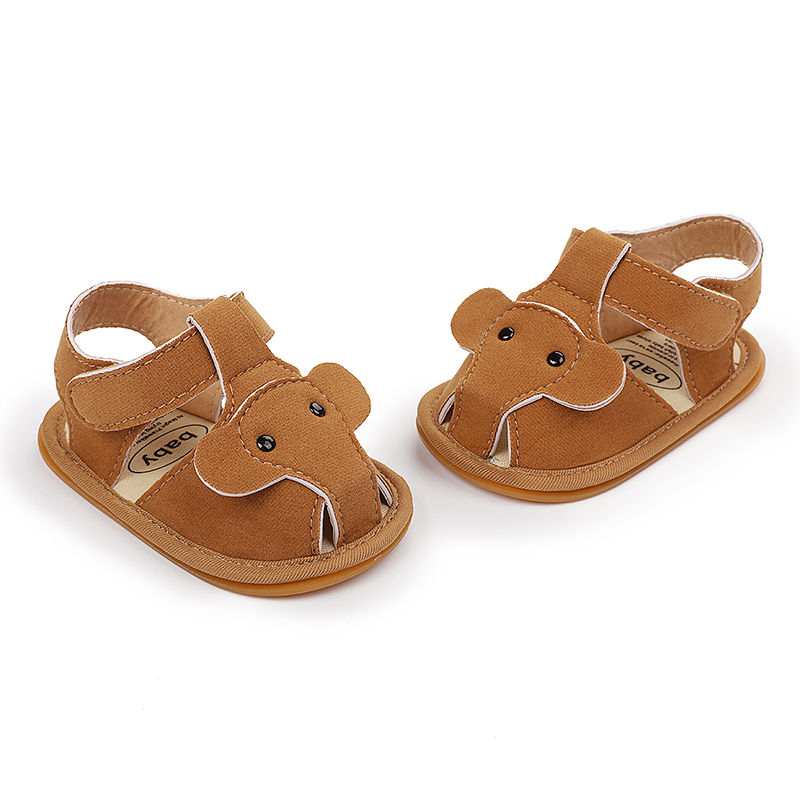 Baby Girls Boys Sandals Cartoon Soft Anti-Slip Rubber Sole Infant Summer Outdoor Shoes Toddler First Walkers 0-18 Months