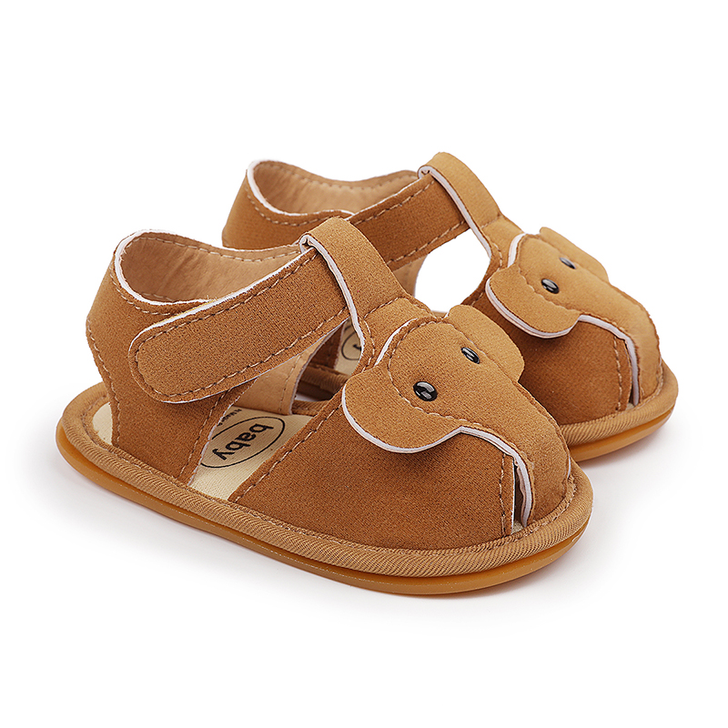 Baby Girls Boys Sandals Cartoon Soft Anti-Slip Rubber Sole Infant Summer Outdoor Shoes Toddler First Walkers 0-18 Months