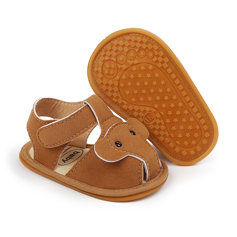 Baby Girls Boys Sandals Cartoon Soft Anti-Slip Rubber Sole Infant Summer Outdoor Shoes Toddler First Walkers 0-18 Months