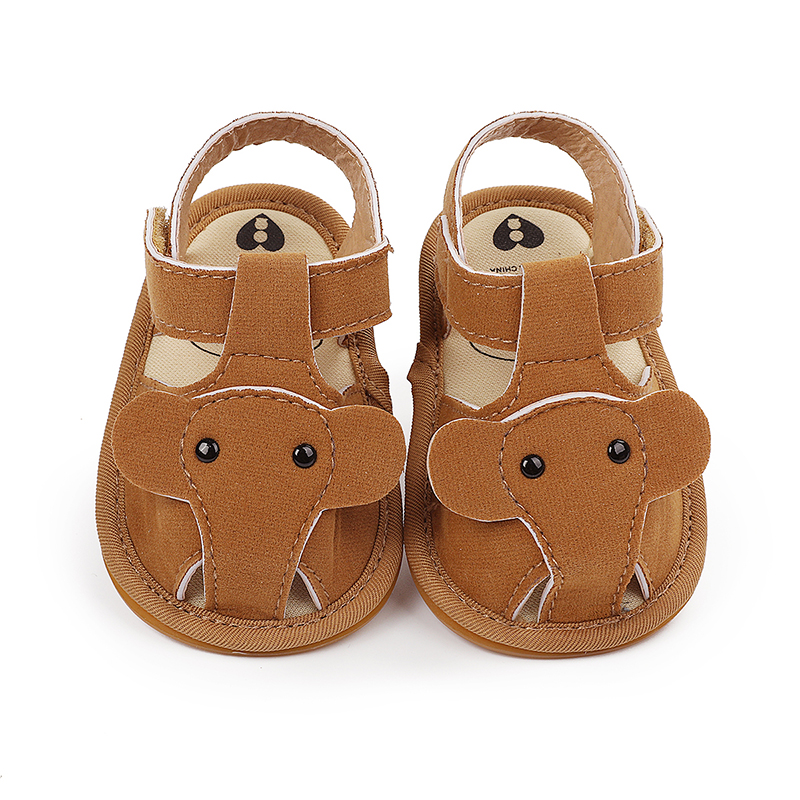 Baby Girls Boys Sandals Cartoon Soft Anti-Slip Rubber Sole Infant Summer Outdoor Shoes Toddler First Walkers 0-18 Months