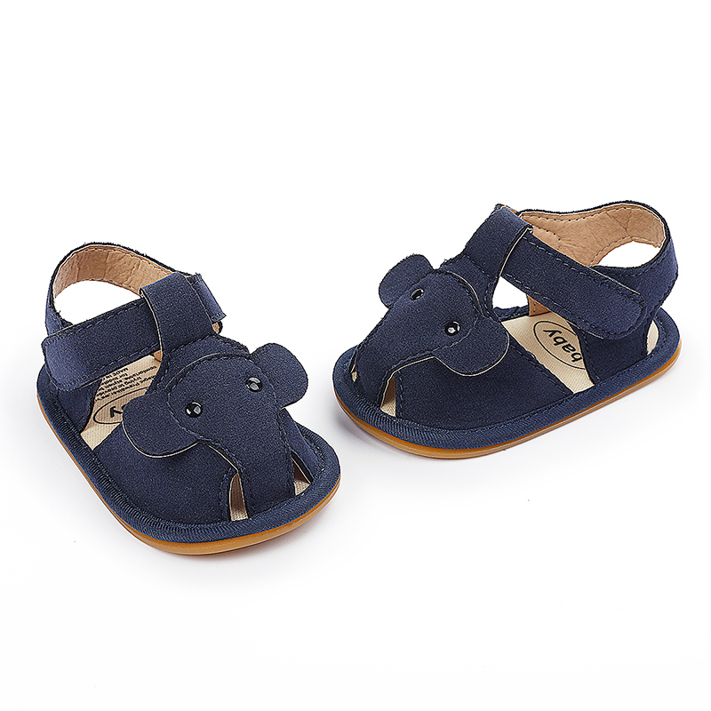 Baby Girls Boys Sandals Cartoon Soft Anti-Slip Rubber Sole Infant Summer Outdoor Shoes Toddler First Walkers 0-18 Months