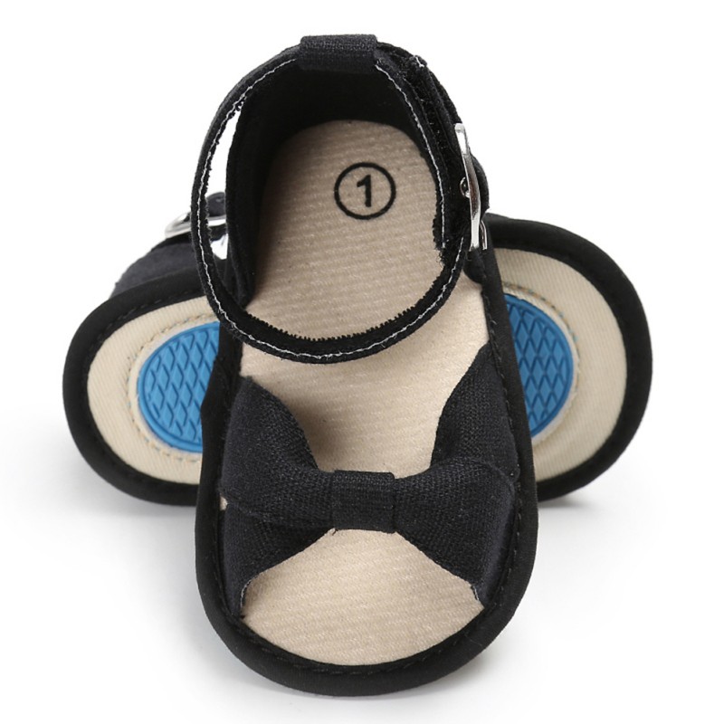 Bow Sandals for Girls Baby Shoes Cotton Baby Girl Sandals Fashion Bow Breathable Baby Sandals Sandy Beach Shoes
